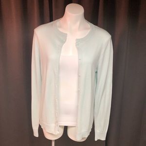 Mint green cardigan